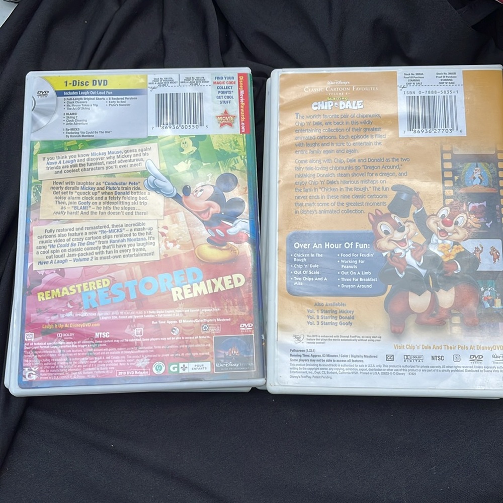 Disney Classic Cartoon Favorites DVD Set - Picture 5 of 7